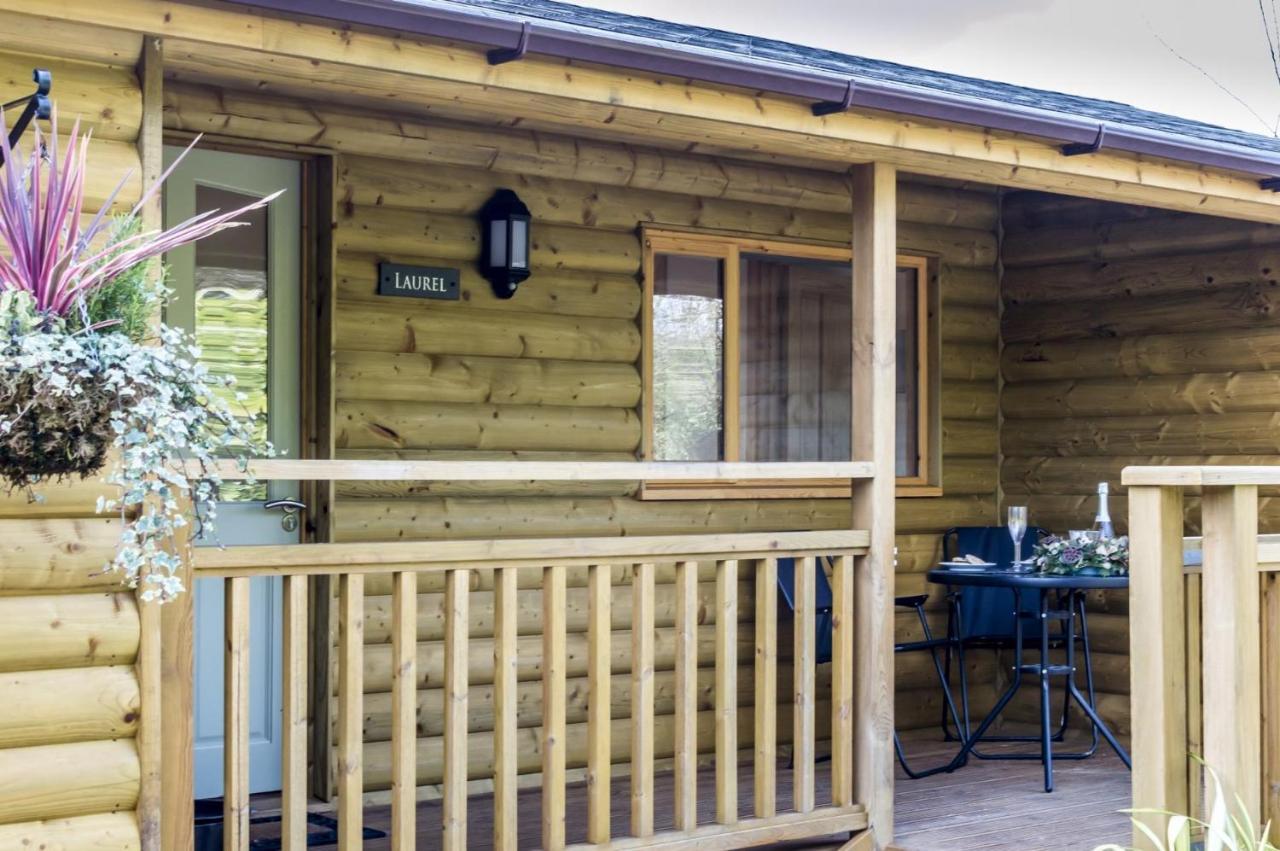 Laurel Lodge - 2 Bedroom Log Cabin - St Florence Saint Florence Exteriör bild