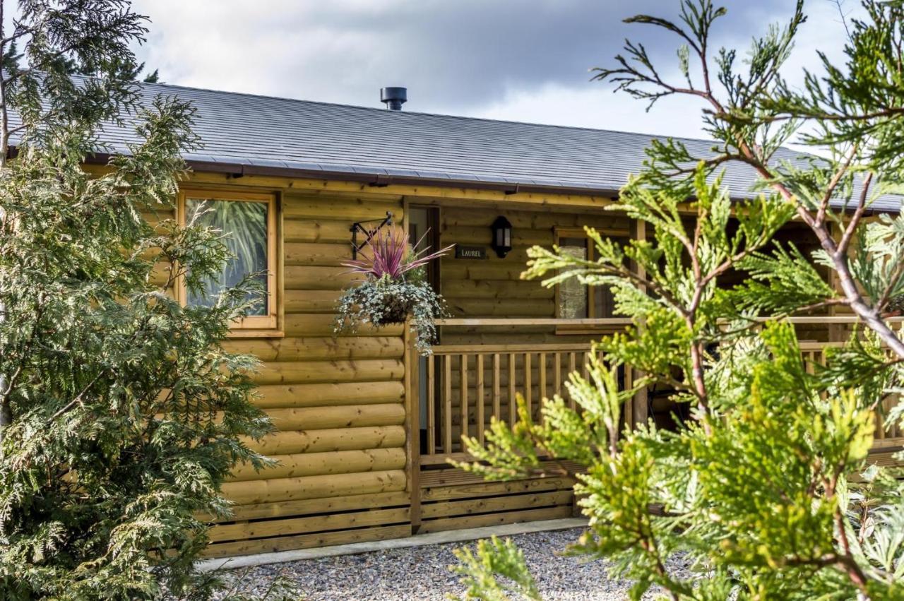 Laurel Lodge - 2 Bedroom Log Cabin - St Florence Saint Florence Exteriör bild